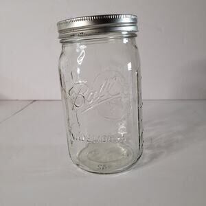 Versatile 6-Inch Mason Jar - Perfect for Home & Crafts!